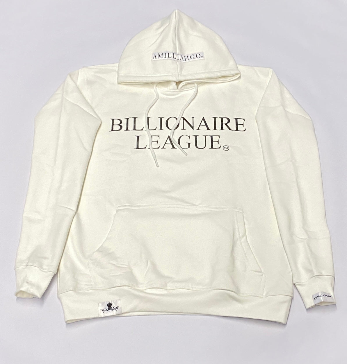 AMILLIAHGO BILLIONAIRE LEAGUE DESIGN HOODIE