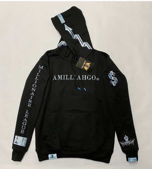 AMILLIAHGO TEN FINGER BRAND DESIGN HOODIE