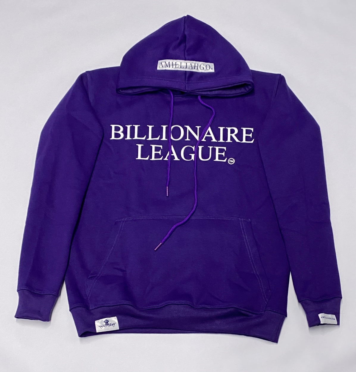 AMILLIAHGO BILLIONAIRE LEAGUE DESIGN HOODIE