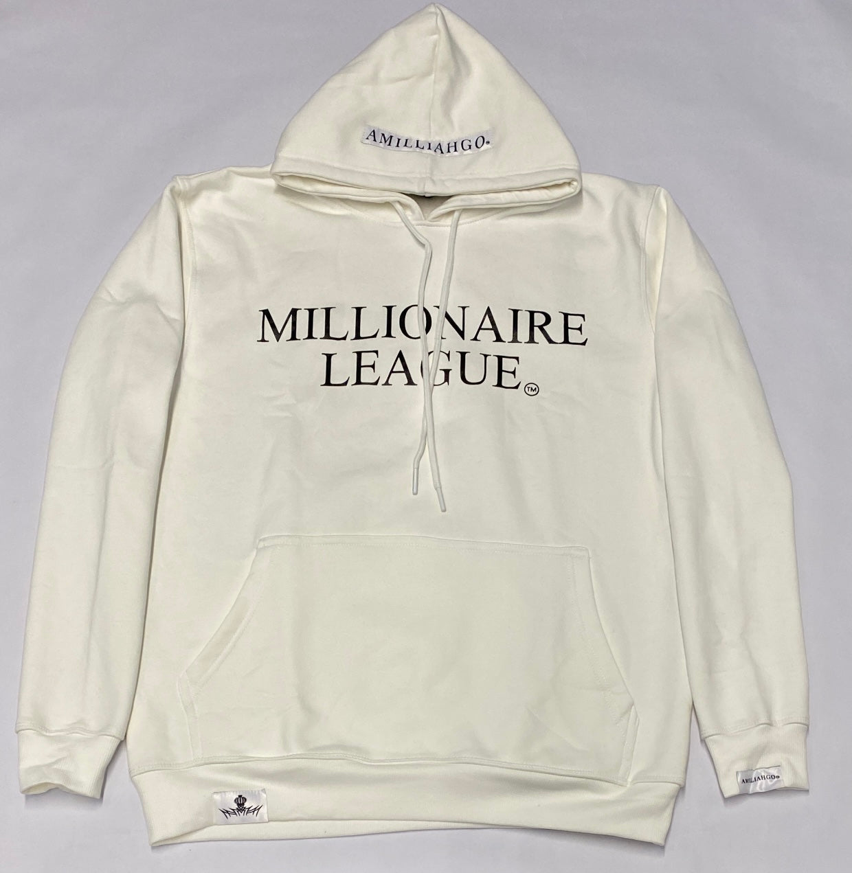 AMILLIAHGO MILLIONAIRE LEAGUE DESIGN HOODIE